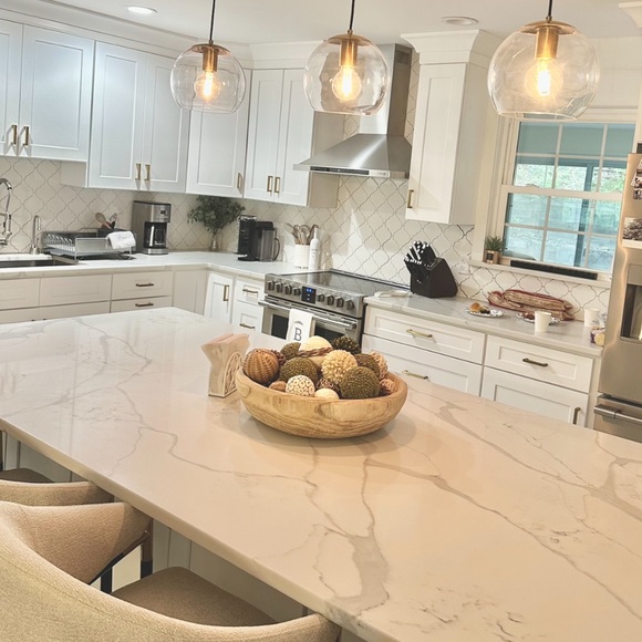 Paulownia Large Decorative Wood Bowl - Picture 2 of 6